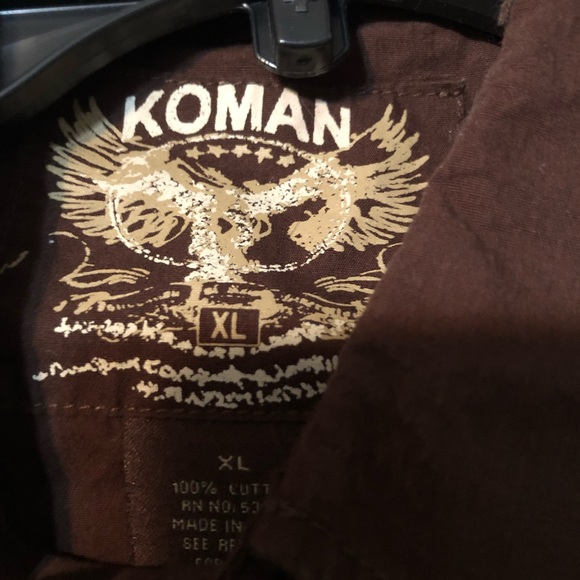 koman button down - Picture 2 of 2